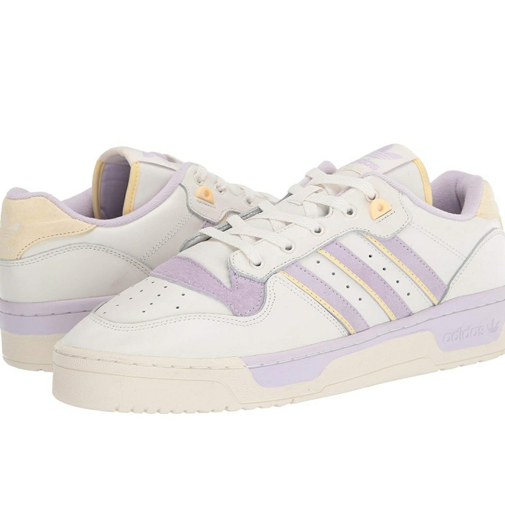 ADIDAS Rivalry low purple white